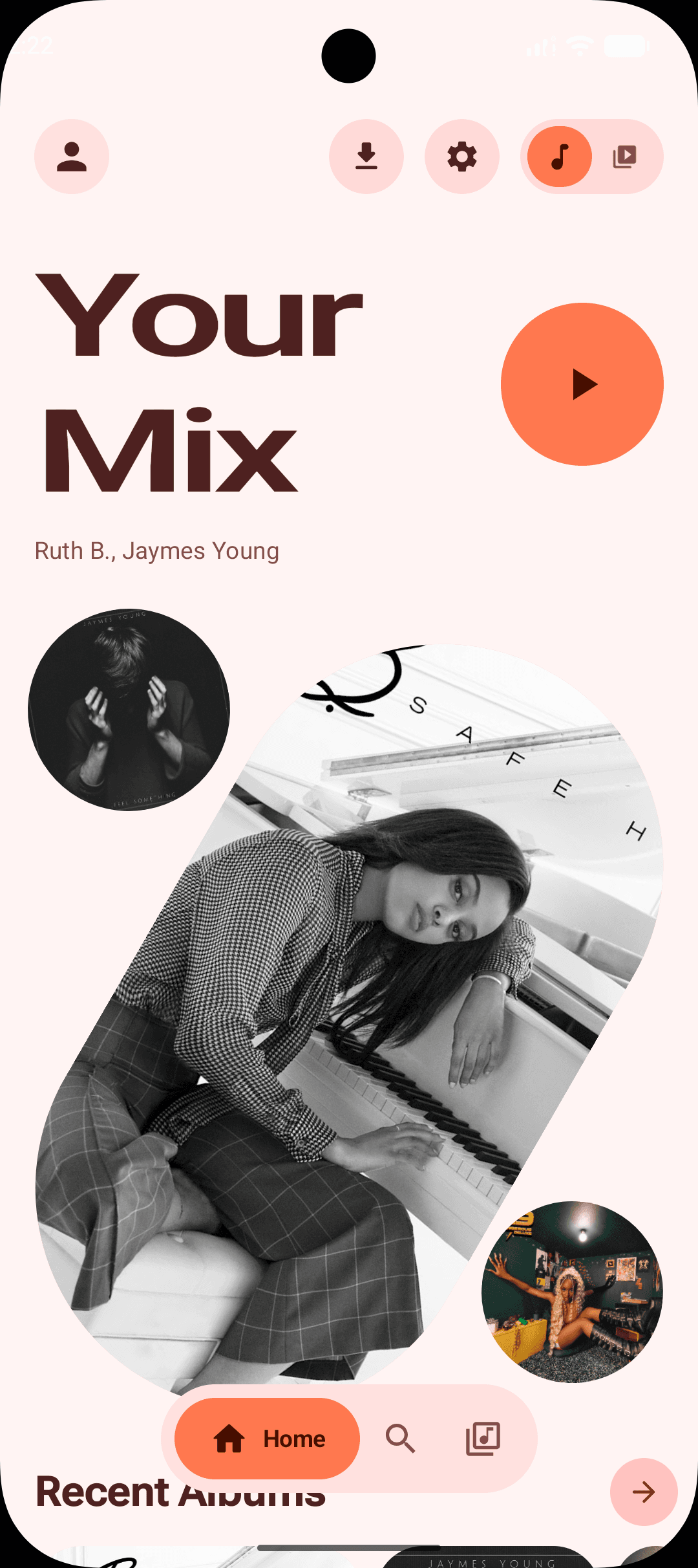 Home — Your Mix hero